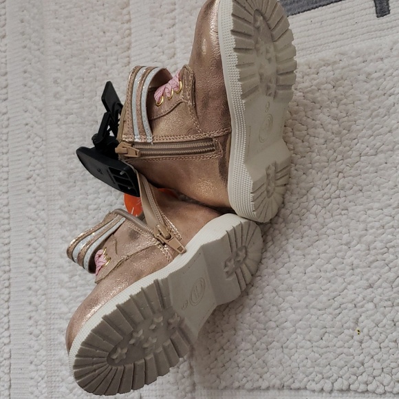 WONDER NATION STAR COMBAT BOOTS - Picture 5 of 12